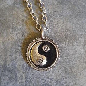 Yin Yang Steampunk Gears Lovesick NWT